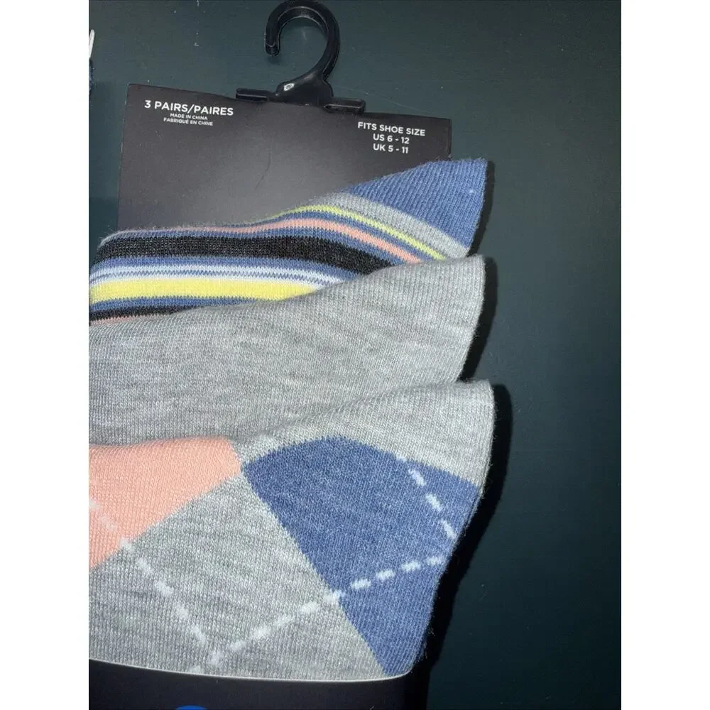 The Original Ben Sherman Men’s Dress Socks. 6 Pairs Of Dress Socks.